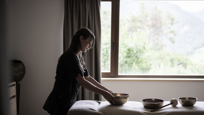 A spa for couples at Das Mühlwald A spa for couples at Das Mühlwald