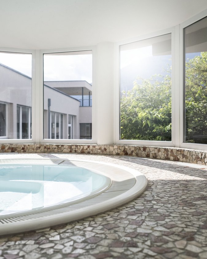 A spa for couples at Das Mühlwald A spa for couples at Das Mühlwald