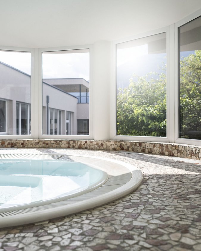 A spa for couples at Das Mühlwald A spa for couples at Das Mühlwald