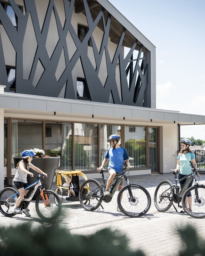 Bikeurlaub mit Kindern in Natz-Schabs Bikeurlaub mit Kindern in Natz-Schabs